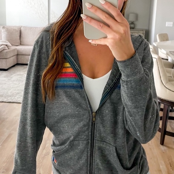 Aviator Nation Rainbow Jacket - Picture 8 of 11